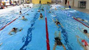 146 Kinder und Erwachsene haben beim 24-Stunden-Schwimmen mitgemacht. Foto: Krämer