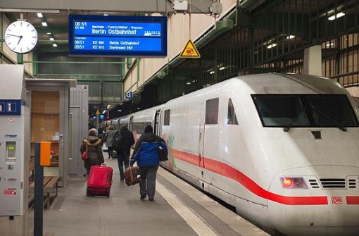 Eine ICE-Fahrt von Stuttgart nach Berlin ist häufig teurer als ein Flug. Foto: Lichtgut