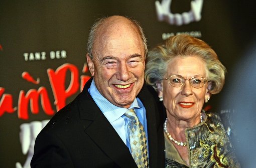 Ein Foto aus guten Zeiten: Der Schauspieler Dietz-Werner Steck mit seiner Frau Hanna im Jahr 2010. Foto: Achim Zweygarth