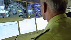 Die Kameras senden alle 90 Sekunden ein Bild an die Mitarbeiter der Integrierten Verkehrsleitzentrale in Bad Cannstatt. Foto: Integrierte Verkehrsleitzentrale