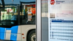 Die Linie  75  von Böblingen nach Grafenau, Schafhausen und Aidlingen   nutzten zuletzt 4700 Fahrgäste im Jahr. Foto: factum/Granville