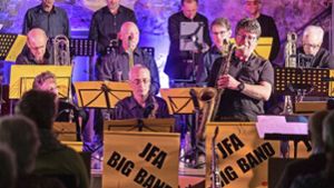 Die Big Band des Jazzforums Aidlingen tritt am Donnerstagabend auf. Foto: Eibner