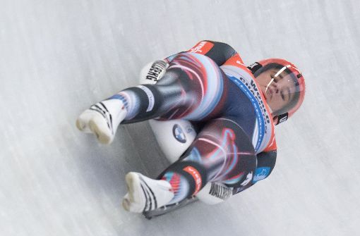 Olympiasiegerin Natalie Geisenberger hat sich auf ihrer Heimbahn am Königssee den EM-Titel im Rennrodeln gesichert. Foto: dpa