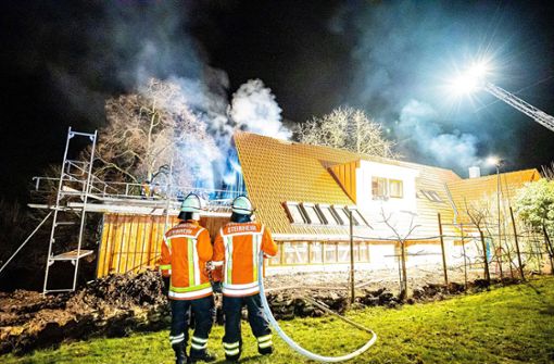 Die Steinheimer Feuerwehr besteht aus rund 100 Aktiven, wird aber nach wie vor ehrenamtlich geführt. Foto: Archiv (KS-Images.de)