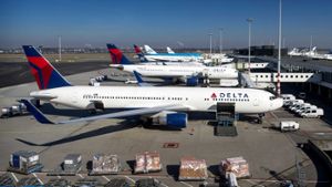Bei der Fluggesellschaft Delta ist es zu einem Systemausfall gekommen. Foto: ANP / EPA FILE