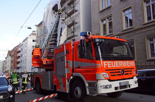 Die Feuerwehr musste auch in Stuttgart mehrfach ausrücken. Foto: 7aktuell.de/Andreas Werner