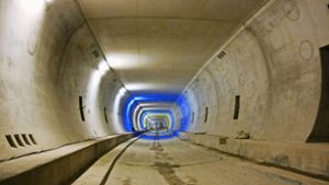 Eine der beiden Tunnelröhren im Rohbauzustand. Foto: Holzhäuser Ingenieur Consult GmbH