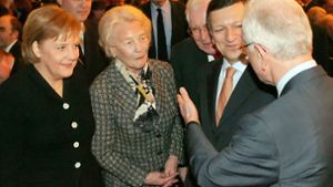 Libet Werhahn-Adenauer (zweite von links) wurde 90 Jahre alt. Foto: dpa