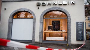 Das Juweliergeschäft am Eingang der Bamberger Fußgängerzone war bereits in der Vergangenheit Ziel eines Raubüberfalls. Foto: dpa