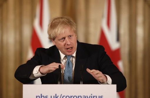 Boris Johnson ist mit dem Coronavirus infiziert. (Archivbild) Foto: dpa/Matt Dunham