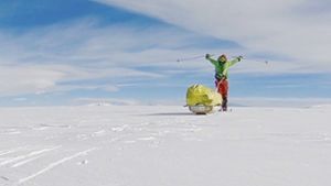 Als erster Mensch hat Colin O’Brady die Antarktis alleine und ohne Hilfe überquert. Am Mittwoch (26. Dezember) den 26.12.2018 erreichte der 33-jährige Colin O’Brady nach eigenen Angaben sein Ziel am Ross-Schelfeis. Foto: Colin OBrady/AP