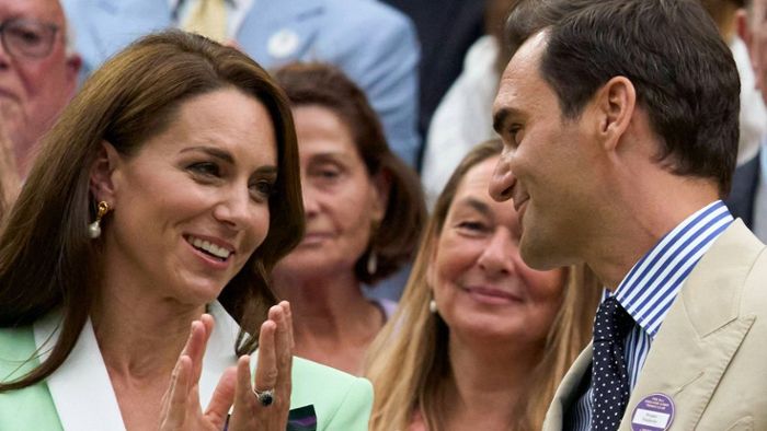 Roger Federer schwärmt von Prinzessin Kate: 