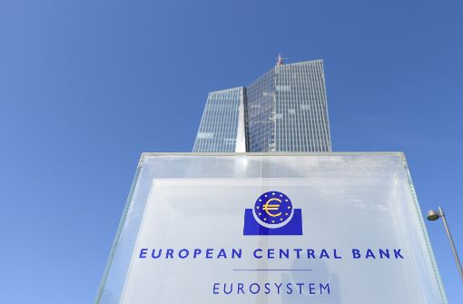 Die Europäische Zentralbank in Frankfurf lässt den Leitzins weiter auf Rekordtief. (Archivfoto) Foto: dpa