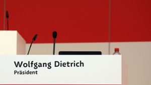 Seit dem Rücktritt von Wolfgang Dietrich im Juli ist der Präsidentenstuhl des VfB Stuttgart verwaist. Foto: Baumann