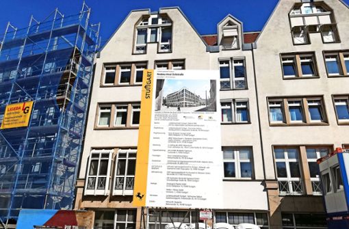 An der Eichstraße will die Stadt auf insgesamt 370 Quadratmetern über Projekte wie das neue Rosensteinquartier informieren. Foto: Cedric Rehman