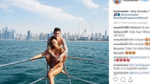 Auf ihrem Instagram-Profil postet Mirjana Zuber viele Bilder von sich und ihrem Mann, dem VfB-Neuzugang Steven Zuber. Foto: instagram.com/mirjanazuber