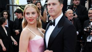 Scarlett Johansson und Colin Jost bei einem seltenen Pärchenauftritt in Cannes. Foto: imago images/Independent Photo Agency Int.