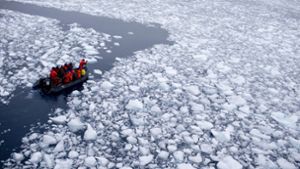 Immer weniger Meereseis in der Arktis (Archivbild). Foto: dpa/Natacha Pisarenko