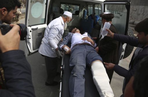27 Menschen kamen bei dem Angriff ums Leben, weitere 29 wurden verletzt. Foto: AP/Rahmat Gul