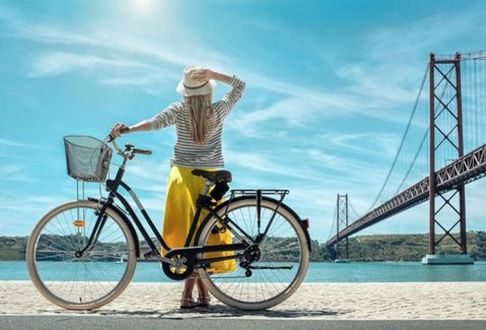 Sonne und Ausblicke satt genießen, überall stoppen, wo es einem gefällt, das geht in Lissabon am besten bei einer Radtour.
