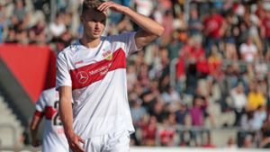 VfB-Stürmer Sasa Kalajdzic kennt nicht nur die Sonnenseiten des Profigeschäfts. Foto: Baumann