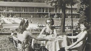 Grazien im Jahr 1952 im Mineralbad Berg Foto: /Wibke Wieczorek-Becker
