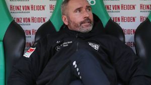 Es ist vorbei: Tim Walter ist als VfB-Trainer gescheitert. Foto: Pressefoto Baumann