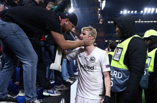 Die Eintracht-Fans haben ihren Liebling wieder: Martin Hinteregger kehr zurück. Foto: Bongarts/Getty Images