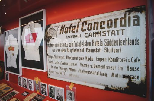 Die Ausstellung ist ein Streifzug durch die Geschichte des VfB Stuttgart. Foto: dpa