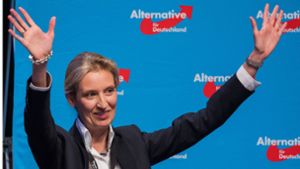 Auf dem Bundesparteitag in Köln wurde Alice Weidel zur Spitzenkandidatin der AfD für die Bundestagswahl nominiert. Foto: dpa