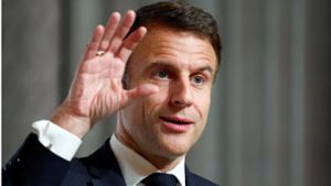Schließt den Einsatz eigener Bodentruppen in der Ukraine nicht aus: Frankreichs Präsident Emmanuel Macron. Foto: AFP/Gonzalo Fuentes