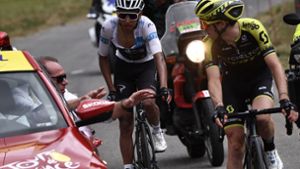 Die Fahrer konnten die 19. Etappe der Tour de France nicht beenden. Foto: AFP