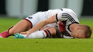 Marco Reus (Deutschland): Beim letzten Testspiel vor der WM (6:1 gegen Armenien) zieht sich der 25-Jährige eine Bänderverletzung im Fuß zu, die sein WM-Aus bedeutet. Foto: dpa