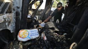 Entsetzen über Tod von Gaza-Helfern bei israelischem Angriff