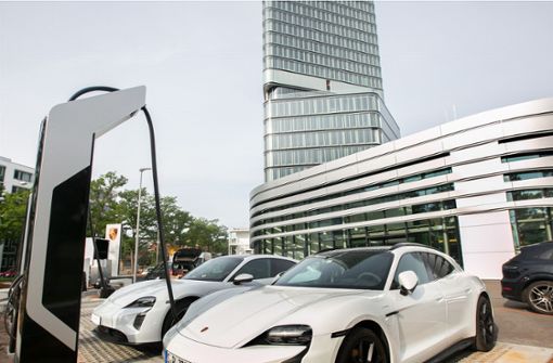 E-Mobilität ist für Porsche am neuen Standort ein wichtiges Thema. Foto: Ines Rudel
