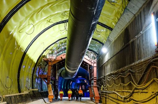 Der Tunnelbau für Stuttgart 21 ist mit großem Aufwand verbunden. Foto: Lichtgut/Leif Piechowski