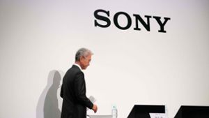 Sony-Chef Kenichiro Yoshida spricht über die Investitionen des Konzerns. Foto: AFP