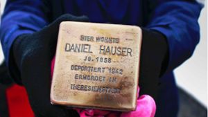 Daniel Hauser aus Stuttgart-Sillenbuch: Der Stolperstein kehrt bald zurück