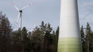 Windkraft im Wald: bald auch in Weil der Stadt? Foto: dpa/Daniel Vogl