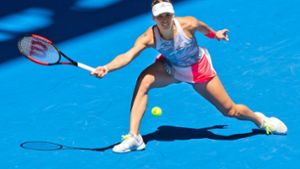 Andrea Petkovic hat im Erstrunden-Match gegen Nicole Gibbs aus den USA in Hobart gewonnen. Foto: AFP