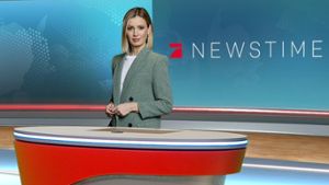 Karolin Kandler moderiert die Newstime von ProSieben. Foto: ProSieben / Nadine Rupp