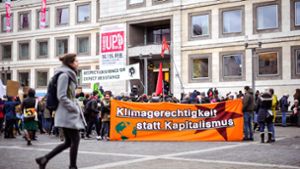 Auch in Stuttgarter demonstriert die Bewegung „Fridays for Future“ seit geraumer Zeit, zurzeit allerdings sind die Möglichkeiten wegen der Coronavirus-Pandemie eingeschränkt. Foto: Lichtgut/Max Kovalenko