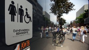 Unterschiedliche Bedürfnisse: Öffentliche Toilettenanlage in Köln Foto: dpa