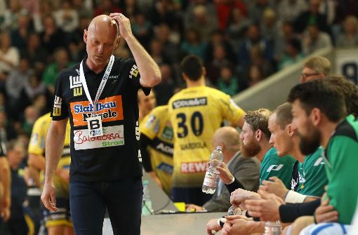 Trainer Magnus Andersson: Die Lage bei Frisch Auf Göppingen bleibt angespannt. Foto: Baumann
