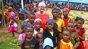 Im September hat Gudrun Rohde das nigerianische Dorf Amanaogu besucht. Besonders die Kinder liegen ihr am Herzen. Foto: privat