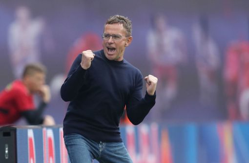 Ralf Rangnick zog sich bei RB Leipzig immer weiter zurück. Nun das Aus. Foto: AFP/RONNY HARTMANN