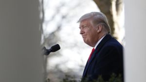 Donald Trump verkündet ein Durchbruch im Haushaltsstreit. Foto: AP