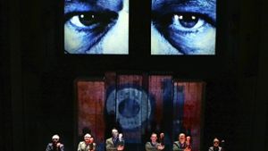 Szene aus Orwells „1984“ im Alten Schauspielhaus Foto: Frahm
