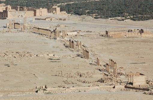 Die Wüstenstadt Palmyra ist in akuter Gefahr, ganz zu verschwinden. Foto: UNESCO/AP
