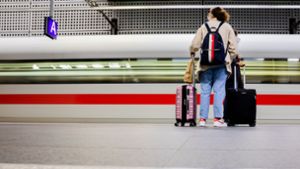 Weil es die GDL so will: Von Montag an geht nicht mehr viel am Bahnsteig. Foto: dpa/Christoph Soeder